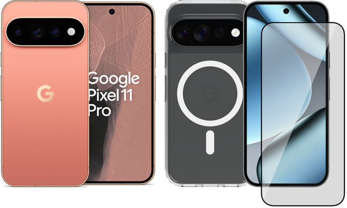 Google Pixel 11 Pro 256GB Oranje 5G + Accessoirepakket Main Image