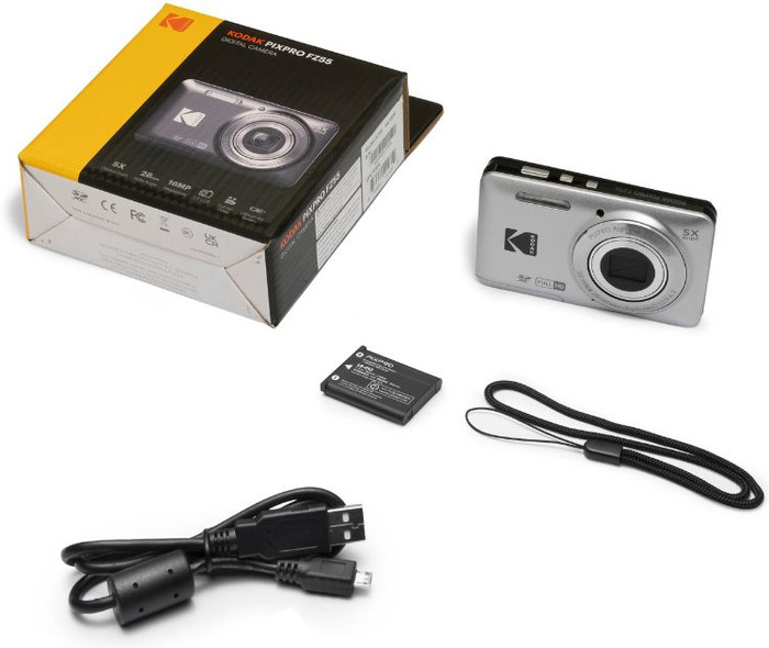 Kodak FZ55 Zilver accessoire