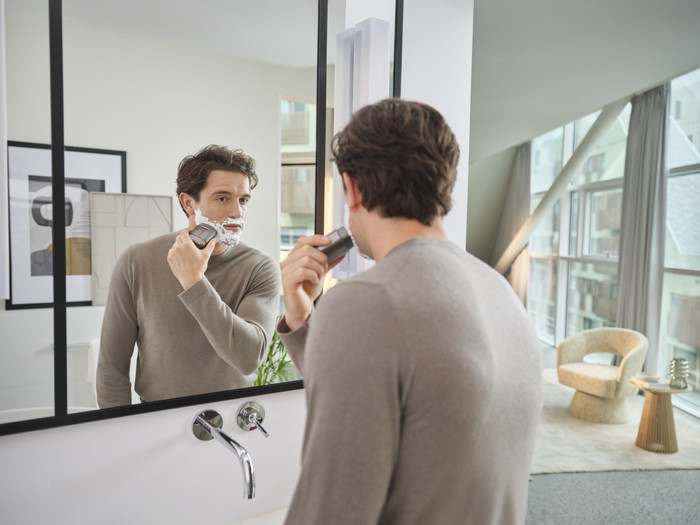 Philips Compact Shaver 700 S791/06 product in gebruik