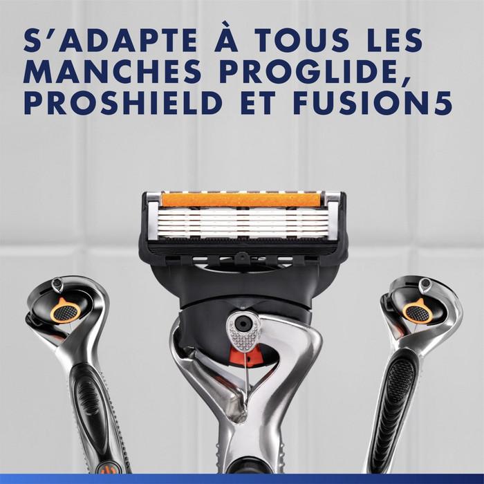 Gillette Proglide Recharges de Rasoir (12 pièces) visuel fournisseur