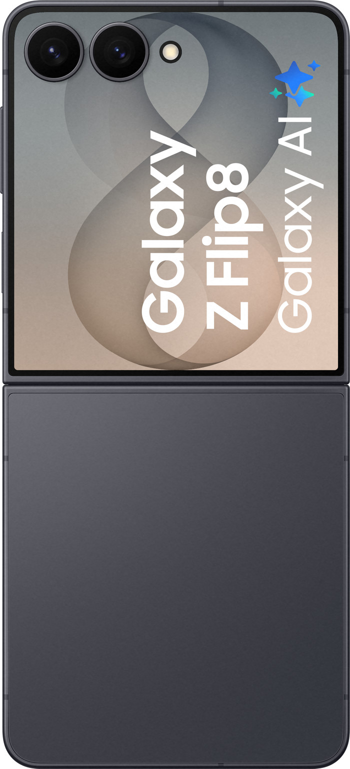 Samsung Galaxy Z Flip 8 256GB Zwart 5G achterkant