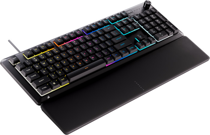 Corsair SKIFF 100 Clavier Gamer RGB AZERTY côté gauche