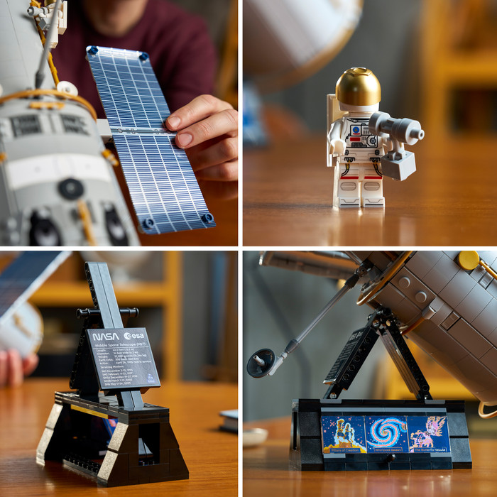LEGO Icons Ruimtetelescoop Hubble 11382 product in gebruik