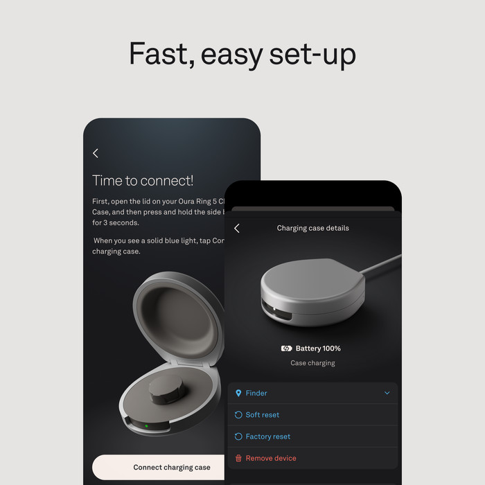 Oura Ring 5 Wireless Charging Case Size 9 visual supplier