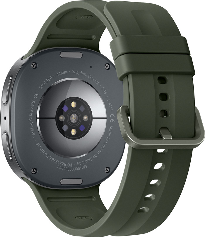 Samsung Galaxy Watch 9 Argent/Vert 44 mm arrière