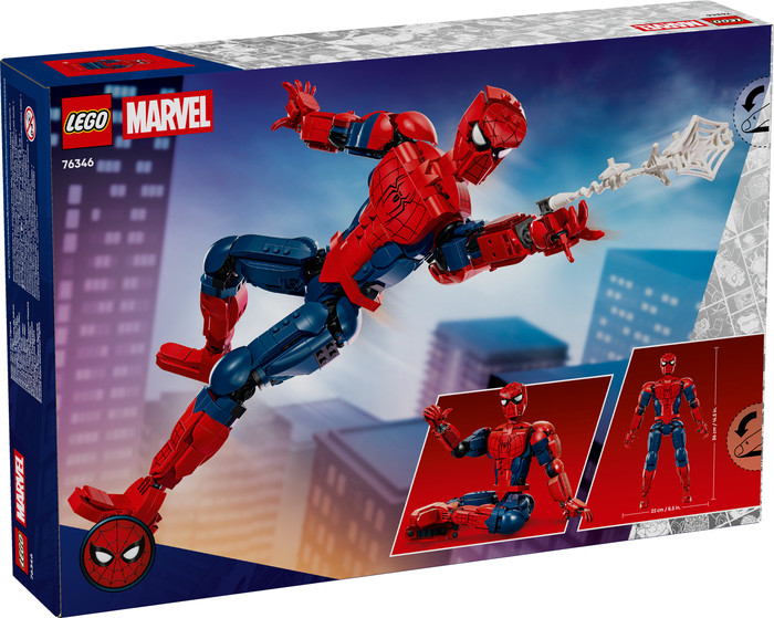 LEGO Marvel - Spider-Man, la Figurine de Héros 76346 emballage
