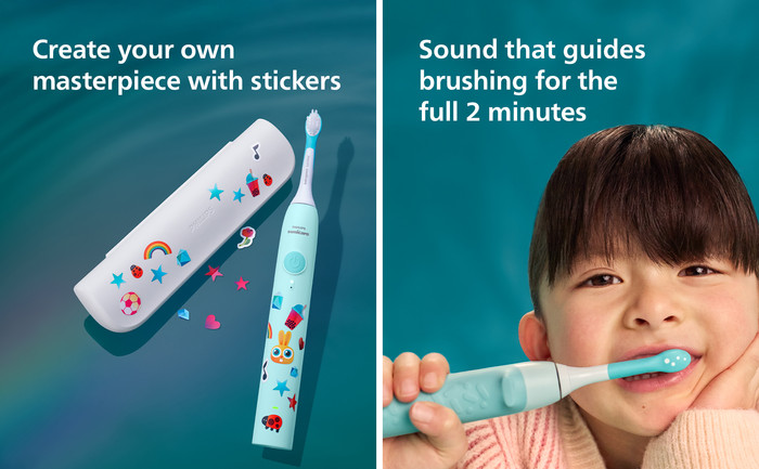Philips Sonicare For Kids 3+ HX6500/23 Bleu visuel fournisseur