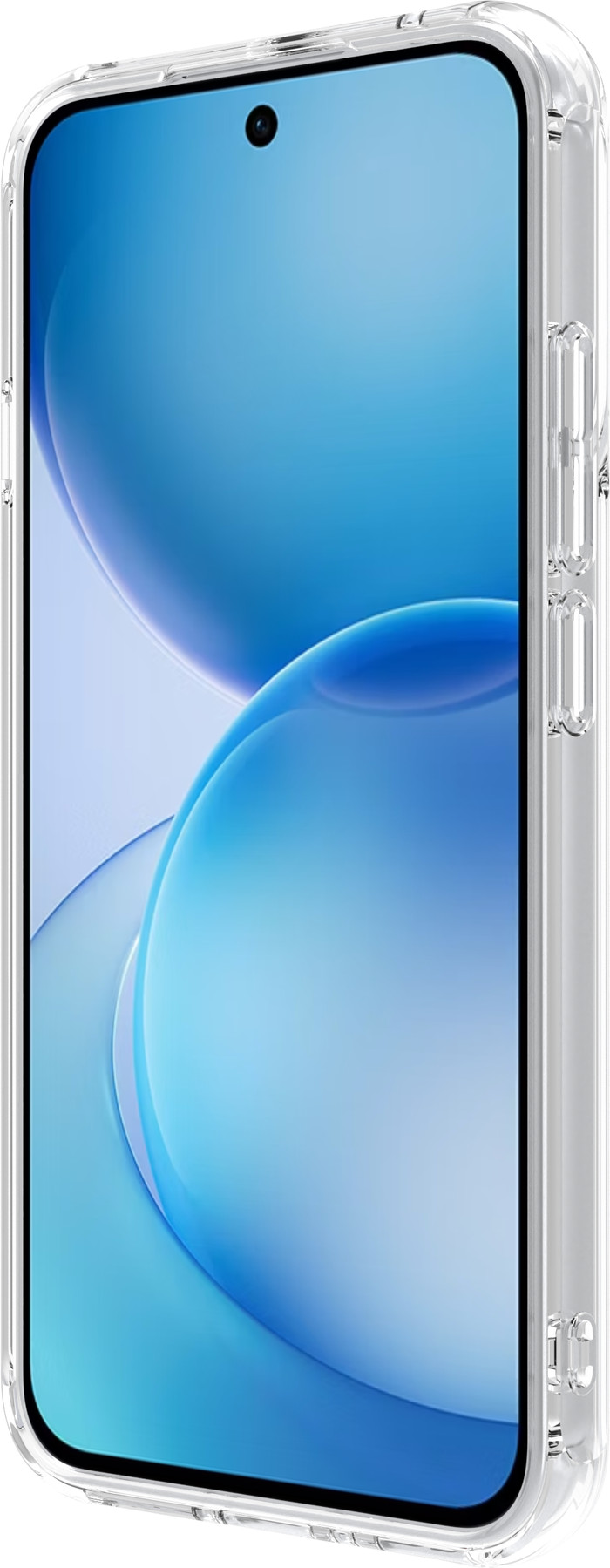 BlueBuilt Protective Back Cover OPPO Reno16 F Transparant linkerkant