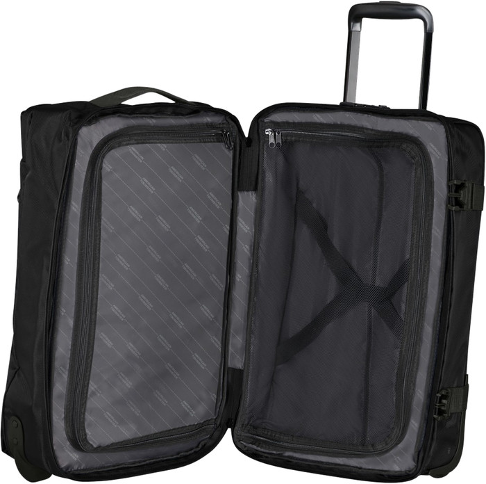 American Tourister DUFFLE/WH S ASPHALT BLACK inside