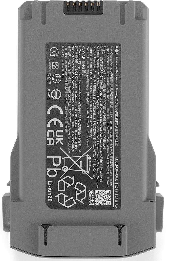 DJI Mini 5 Pro Intelligent Flight Battery Plus back