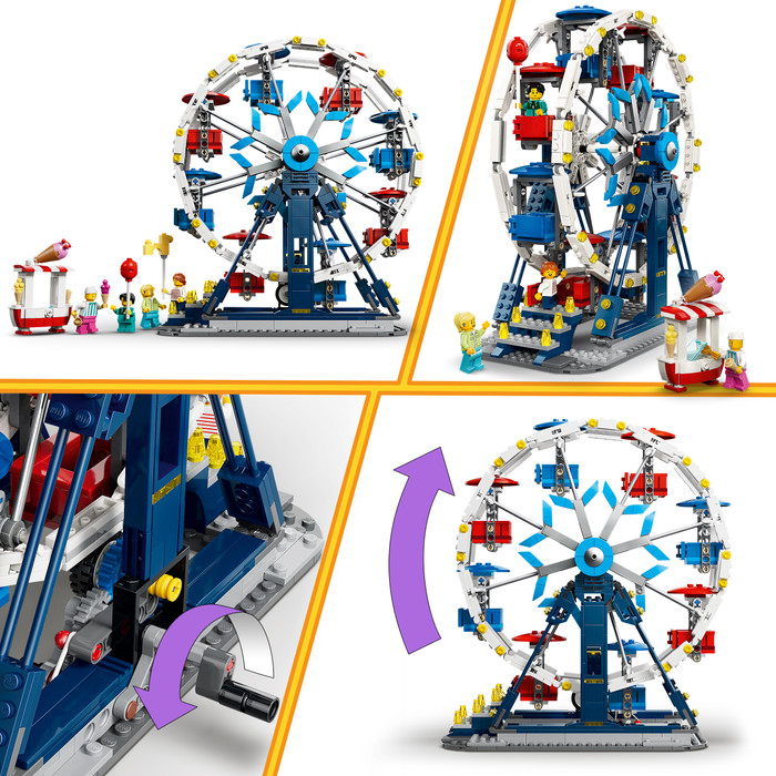 LEGO Creator 3-in-1 Klassiek Reuzenrad 31389 product in gebruik