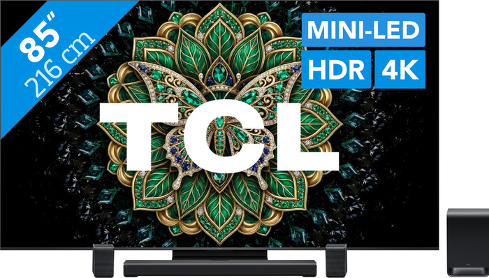 TCL QD Mini-led 85" C69K Pro (2026) + TCL S65K Main Image