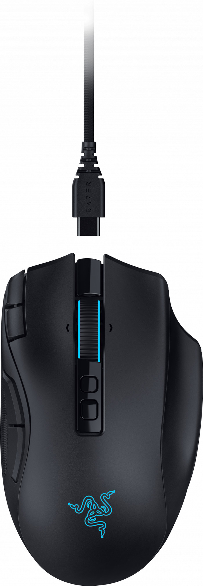 Razer Naga V3 Pro Draadloze Gaming Muis bovenkant