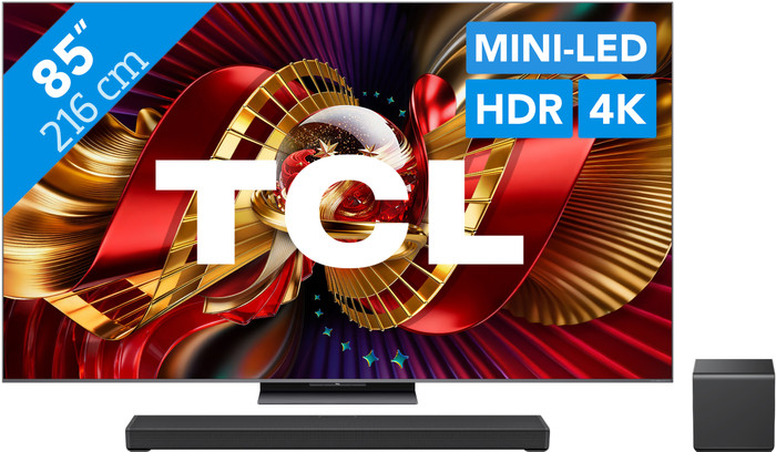 TCL SQD Mini-led 85" C89L (2026) + TCL Q85K Main Image