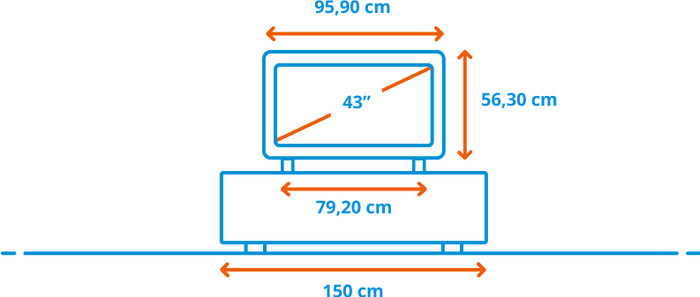 LG Mini-LED 43" QNED71 (2026) visuel Coolblue 1