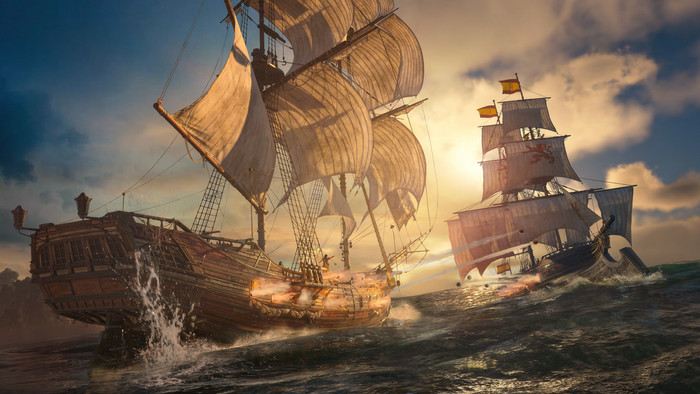 Assassin's Creed Black Flag Resynced PS5 product in gebruik