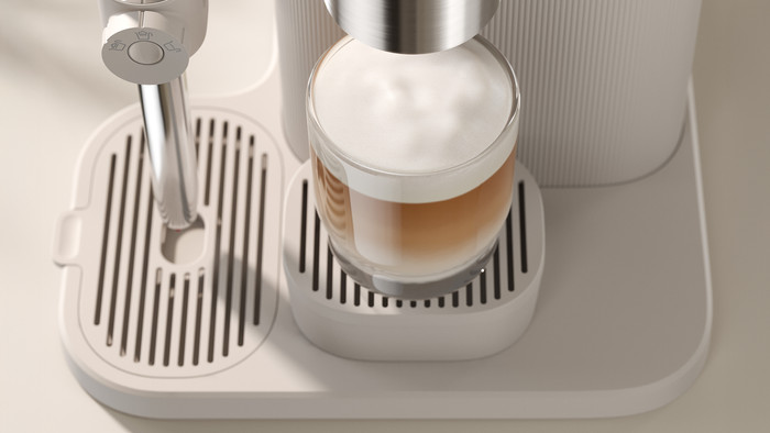 Philips Baristina Latte BAR400/00 Wit detail