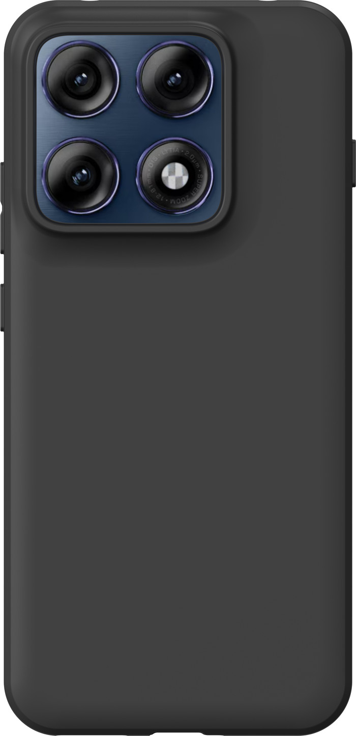 Just in Case Soft Design Motorola Edge 70 Pro Back Cover Zwart Main Image