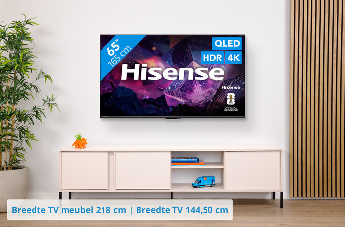 Hisense QLED 65" E79S PRO (2026) visual Coolblue 1