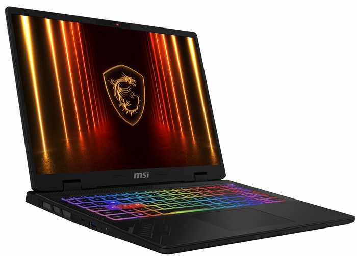 MSI Crosshair A16 HX D8WFKG-006BE Azerty linkerkant