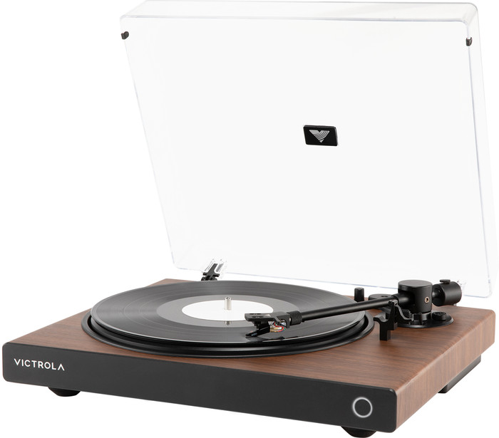 Victrola Wave Walnut right side