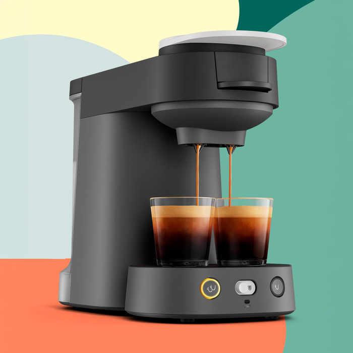 Philips Machine à Café à Dosettes Senseo Vibe CSA225/65 Noir avant