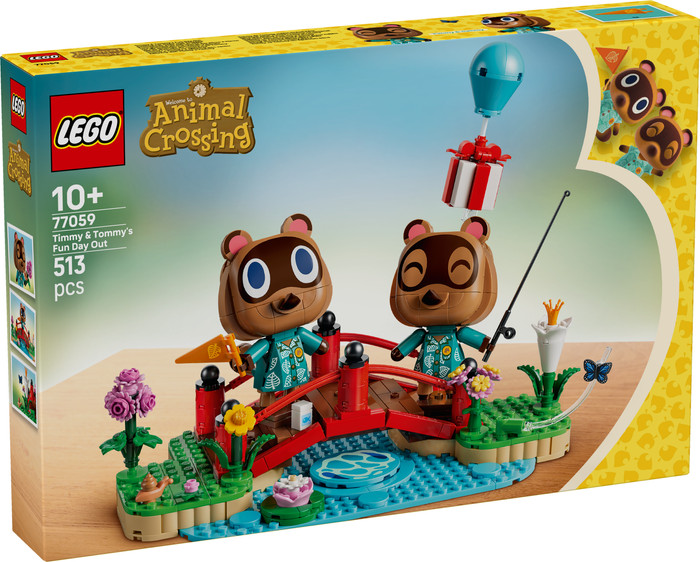 LEGO Animal Crossing - Promenade avec Méli et Mélo 77059 emballage