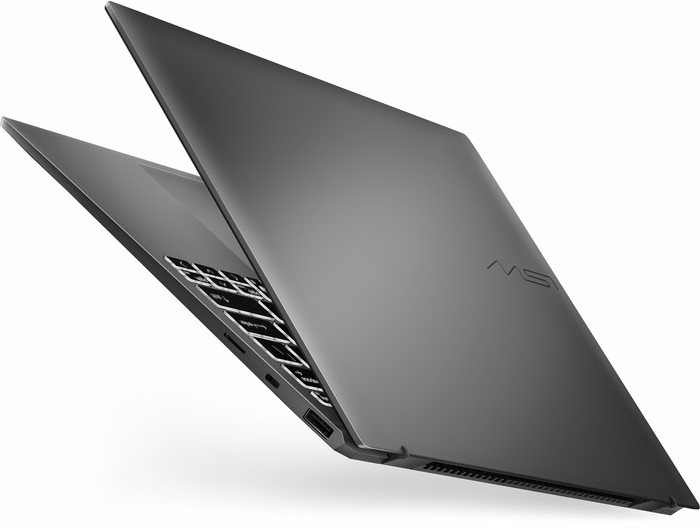 MSI Prestige 13 AI+ A3MG-015BE OLED Azerty achterkant