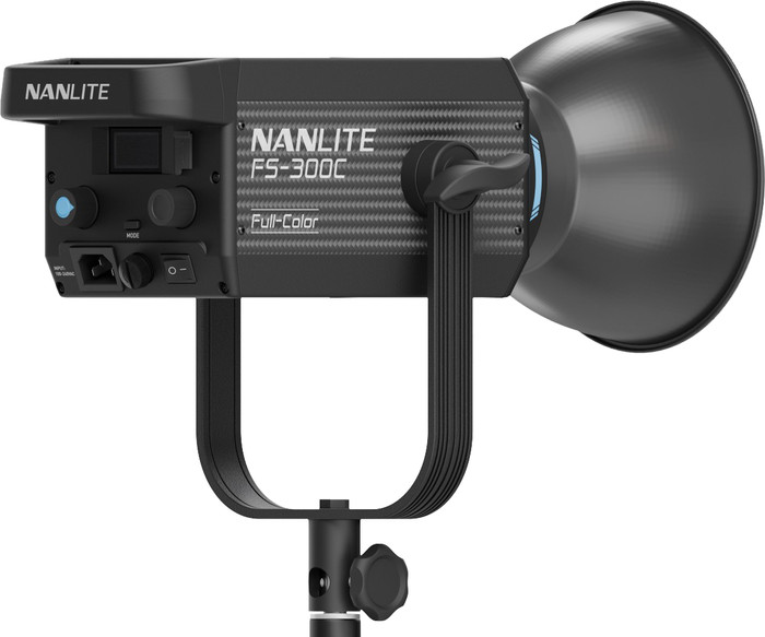 Nanlite FS-300C LED RGBW Spot Light linkerkant