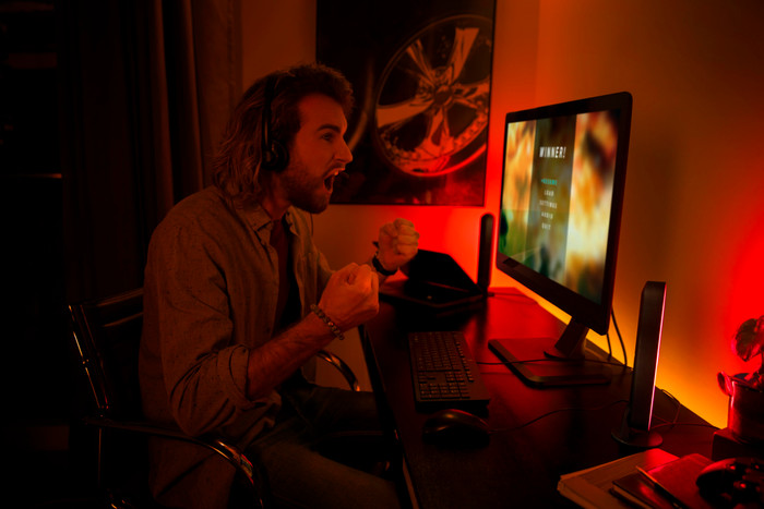 Philips Hue Play Lichtbalk White & Color Zwart 1 Pièce produit à l'usage