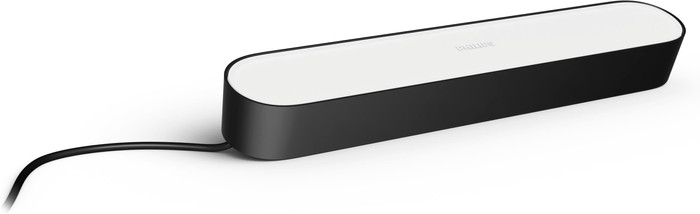 Philips Hue Play Rampe d'Éclairage Noir Lot de 2 + HDMI Sync Box 8K avant