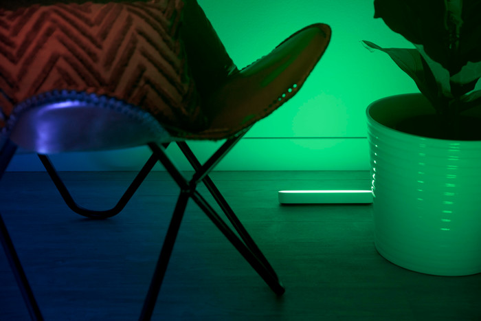 Philips Hue Play Lichtbalk White & Color Wit Uitbreiding product in gebruik