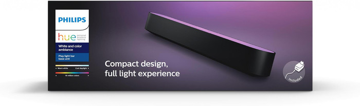 Philips Hue Play Lichtbalk White & Color Zwart 1 Pièce null