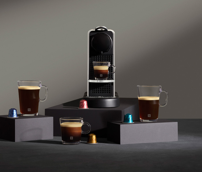 Nespresso CitiZ Platinum XN610T Titan product in gebruik