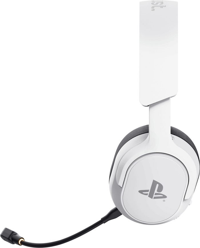 Trust GXT 499W Forta Draadloze Gaming Headset PS4/PS5 Wit rechterkant