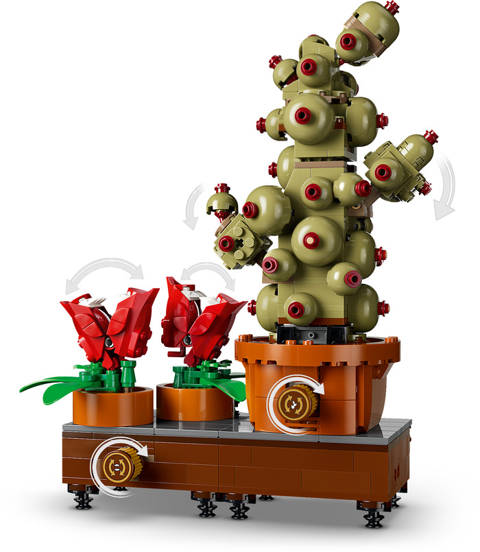 LEGO Harry Potter Zweinstein Kruidenkunde Planten 76474 detail