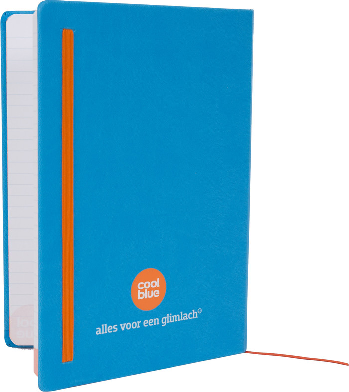 Carnet A5 Coolblue arrière