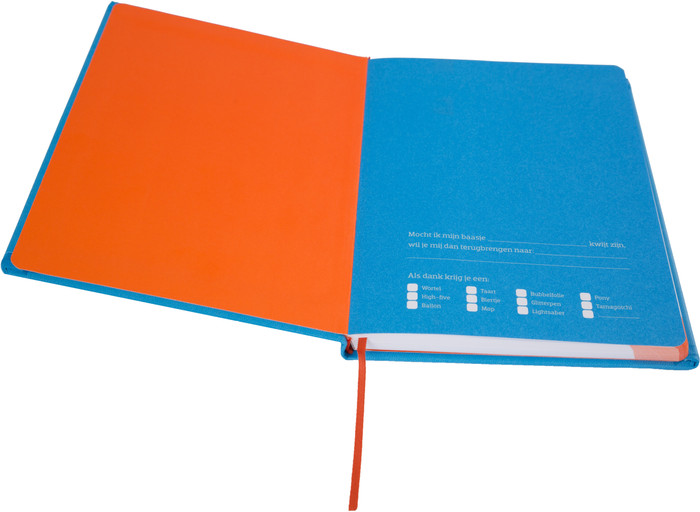 Carnet A5 Coolblue intérieur