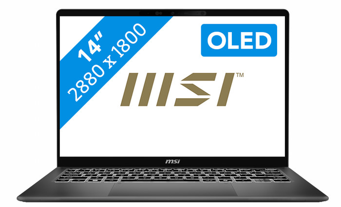 MSI Prestige 14 AI+ OLED D3MG-451BEN Azerty Main Image