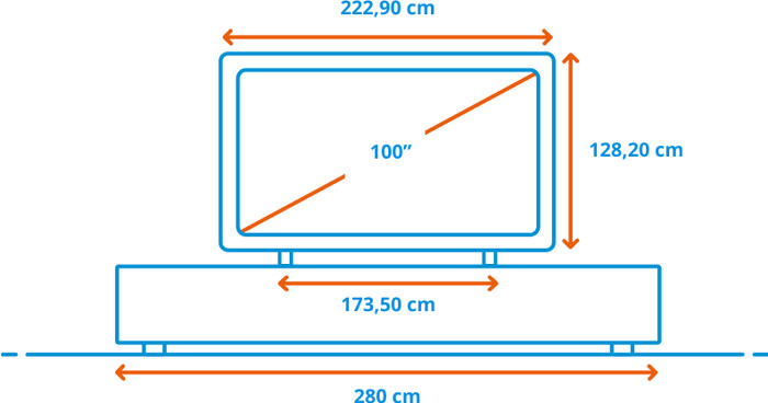 Hisense ULED 100" U79S PRO (2026) visual Coolblue 1
