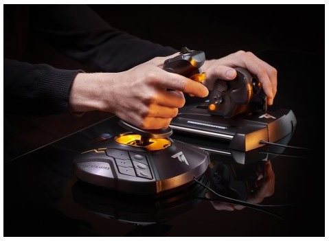Thrustmaster T.16000M FCS Hotas Flight Pack right side