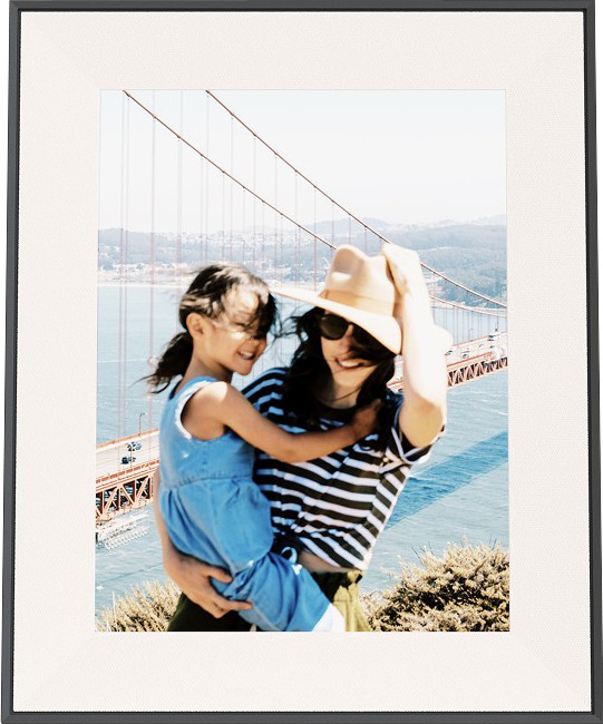 Aura Frames Aspen Noir avant