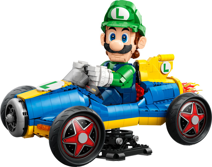 LEGO Super Mario Mario Kart: Luigi en Mach 8 72050 Main Image