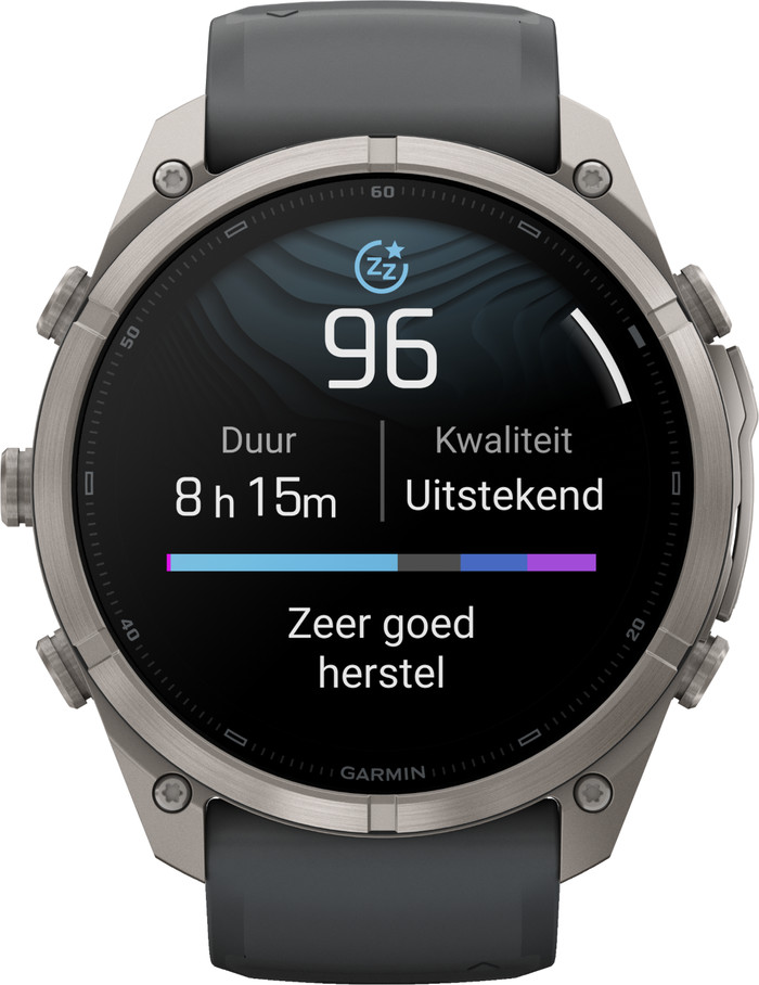 Garmin Fenix 9 Pro Zwart 51mm voorkant