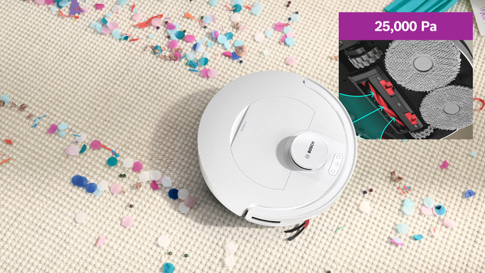Bosch Spotless 2 BCR2S1W product in gebruik