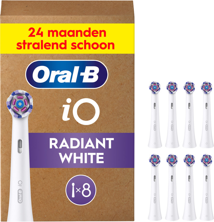 Oral-B iO Radiant White (8 stuks) Wit Main Image