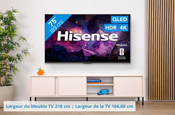 Hisense QLED 75" E79S PRO (2026) visuel Coolblue 1
