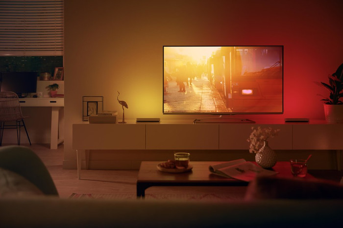 Philips Hue Play Lichtbalk White & Color Wit Duo Pack null