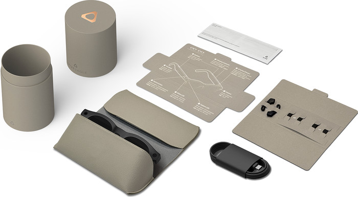 HTC VIVE Eagle AI Bril Zonnebril Rond Bruin verpakking