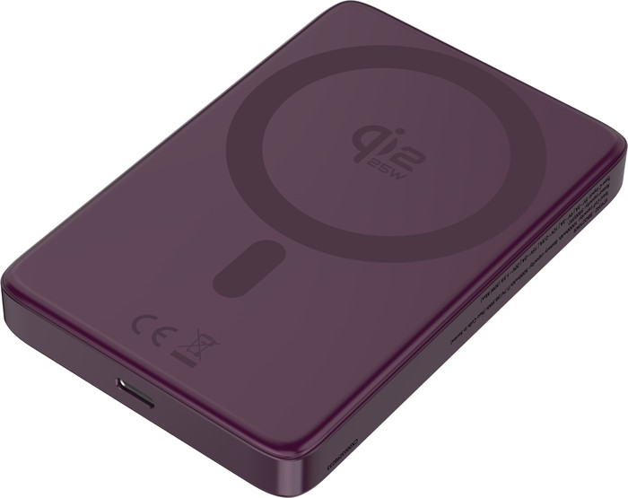 BlueBuilt Draadloze Powerbank met Qi2.2 en MagSafe 10.000 mAh met Snelladen 25 Watt Rood Main Image